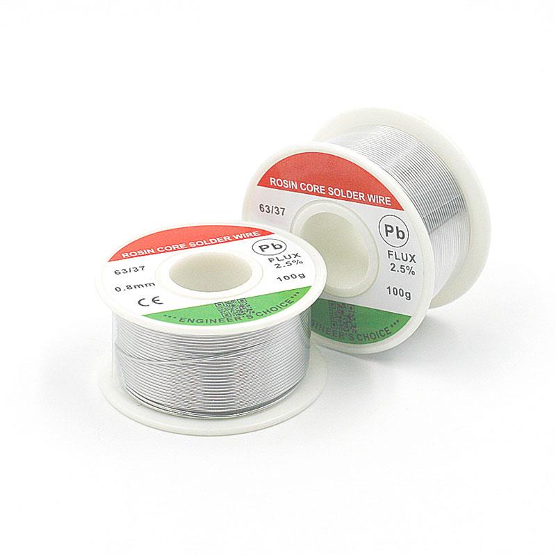 0.8mm 100g 63/37 Rosin Core Tin Lead Roll Soldering Solder Wire