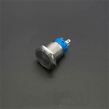 Short 19mm Push Button Switch Waterproof Ring LED