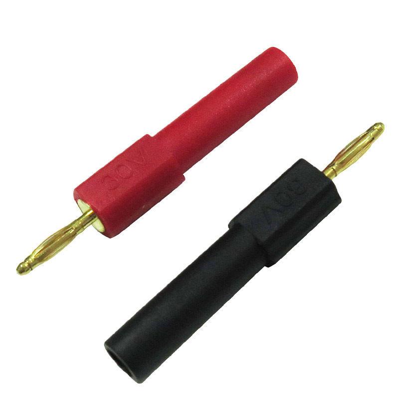 2mm Male to 4mm Female Speaker Test Probes Converter Connector
