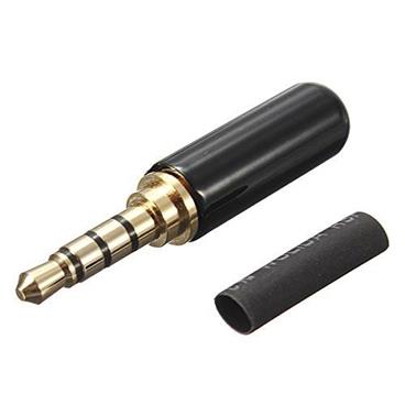 3.5mm 4 Pole Copper Headphone Repair Jack Plug