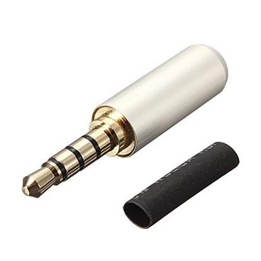 3.5mm 4 Pole Copper Headphone Repair Jack Plug