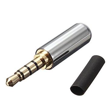 3.5mm 4 Pole Copper Headphone Repair Jack Plug