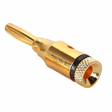 4mm Banana Plug Gold plated Musical Speaker Cable Wire Screw Banana Plug Connector