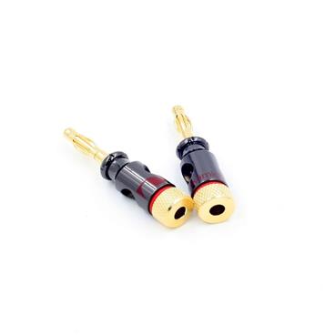 Nakamichi Speaker Banana Plug Connector 24k Gold Plated