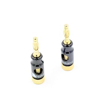 Nakamichi Speaker Banana Plug Connector 24k Gold Plated