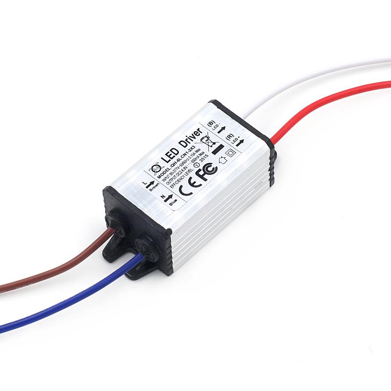 6W 600mA waterproof constant current LED driver