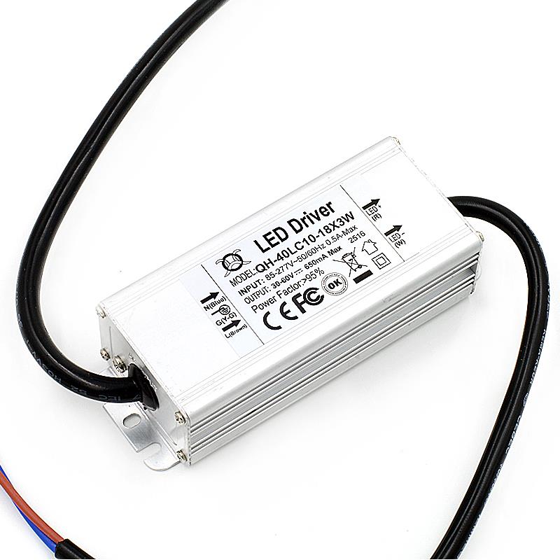 40W 600mA waterproof constant current LED driver