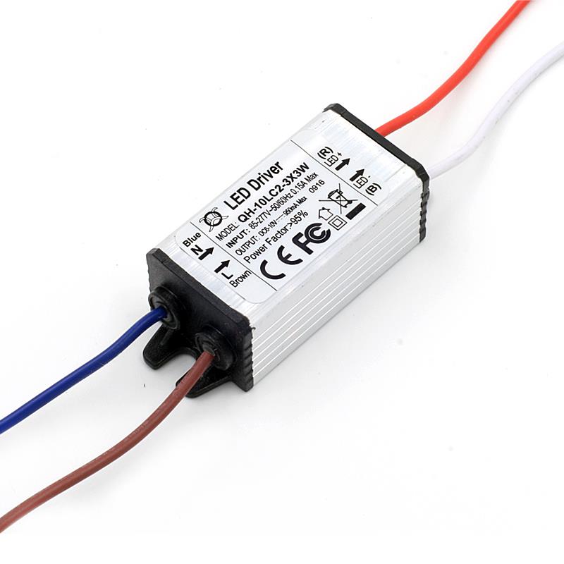 10W 900mA waterproof constant current LED driver