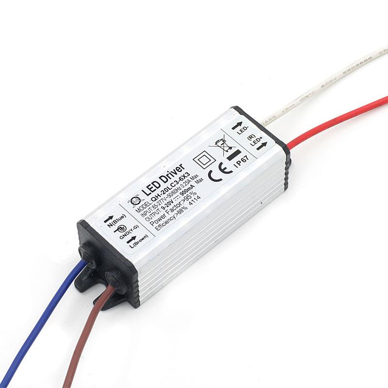 20W 900mA waterproof constant current LED driver