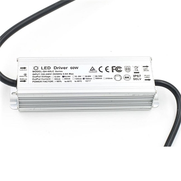 60W 1500mA waterproof constant current LED driver