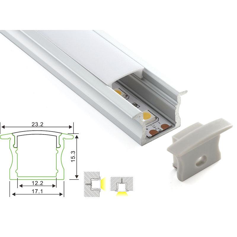 Recessed Aluminum Profile Channel for LED Strip