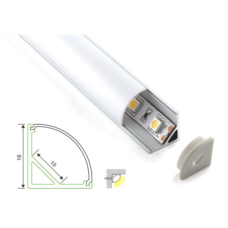 Corner Aluminum Profile Channel for LED Strip