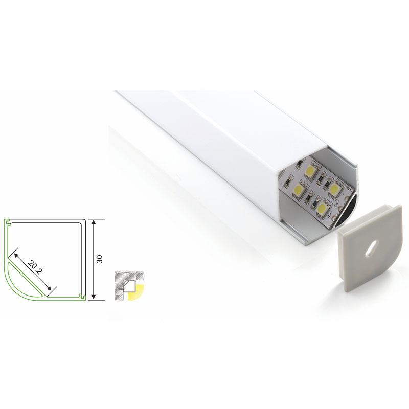 Corner Aluminum Profile Channel for LED Strip