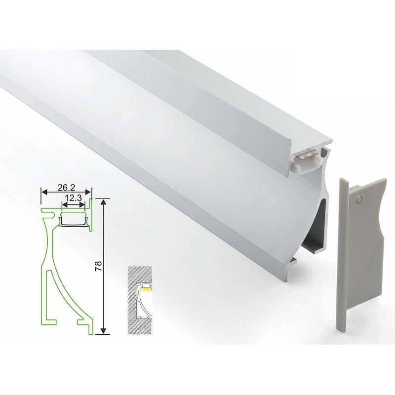 Stair Aluminum Profile Channel for LED Strip