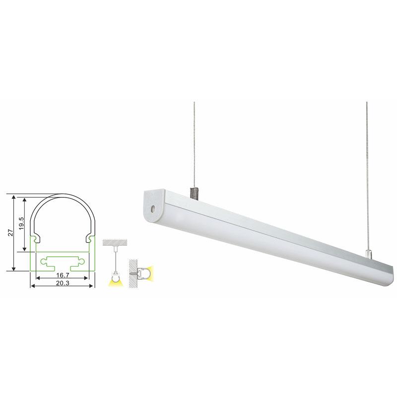 Suspended Aluminum Profile Channel for LED Strip