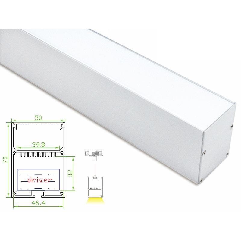 Suspended Aluminum Profile Channel for LED Strip