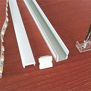 Flat Aluminum Profile Channel for LED Strip