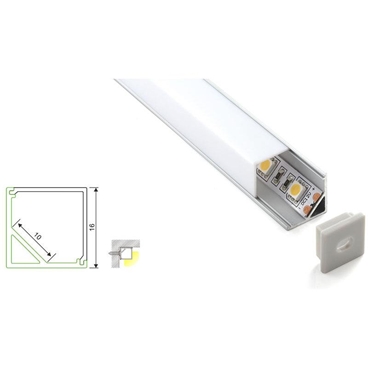 Corner Aluminum Profile Channel for LED Strip