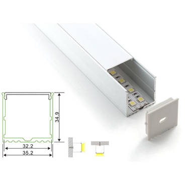 Suspended Aluminum Profile Channel for LED Strip