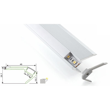 Stair Aluminum Profile Channel for LED Strip