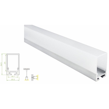 Suspended Aluminum Profile Channel for LED Strip