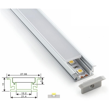 Recessed Aluminum Profile Channel for LED Strip