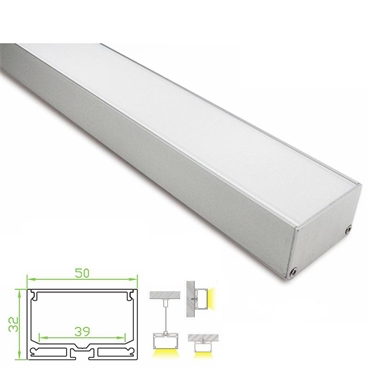 Suspended Aluminum Profile Channel for LED Strip