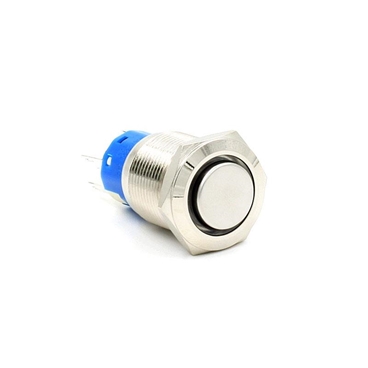 19mm 5PIN 12V LED On/off Push Button Metal Switch Momentary