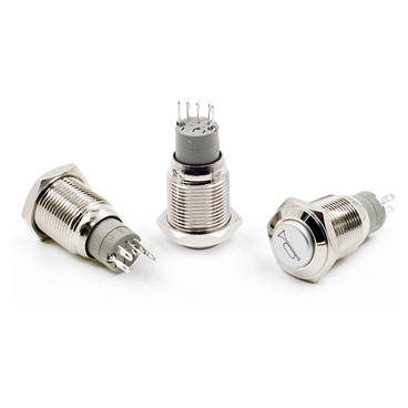 16mm Horn Lamp Push Button Switch