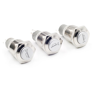 16mm Horn Lamp Push Button Switch