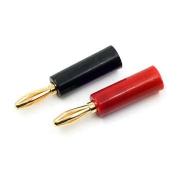 4mm Banana Plugs, Closed Screw Type for Musical Audio Speaker Cable Wire Connectors