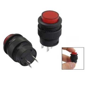 16mm 4PIN LED Lamp Momentary Push Button Switch