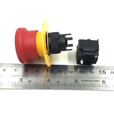 16mm 4pin Emergency Stop Wist-To-Release F16