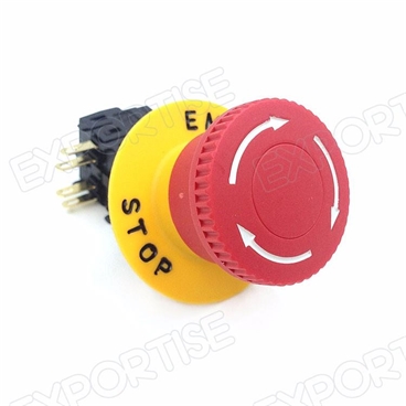 16mm 4pin Emergency Stop Wist-To-Release F16