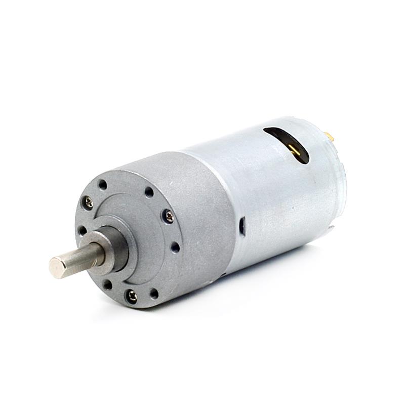 37GB 12V DC 80-1200RPM 6mm Shaft Dia Electric Gearbox Geared Motor