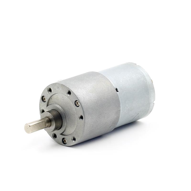 37GB 12V DC 5-500RPM 6mm Shaft Dia Electric Gearbox Geared Motor
