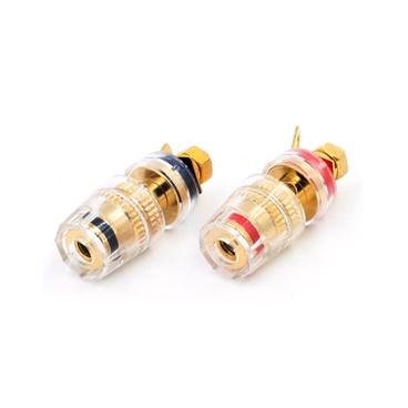 4mm Gold Plated Amplifier Speaker Terminal Binding Post