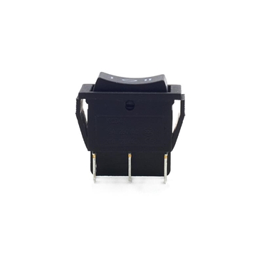 6 Pin DPDT Black Button On/Off/On Rocker Switch