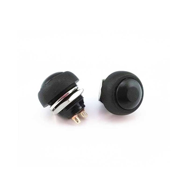 12mm Waterproof Push Button Mini Round Switch 2PIN for Soldering