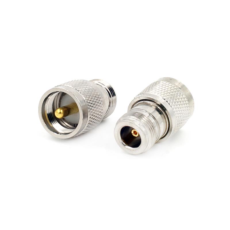 PL259 UHF Male to N Female Connector RF Coax Coaxial Adapter