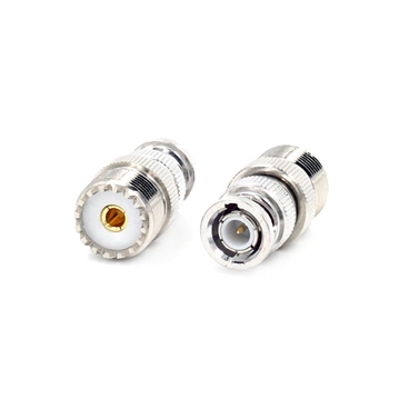 BNC Male to UHF Female SO239 SO-239 Straight RF Coaxial Connector