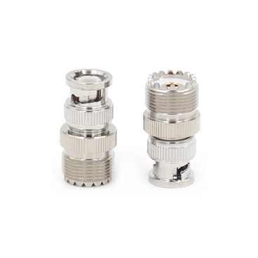 BNC Male to UHF Female SO239 SO-239 Straight RF Coaxial Connector