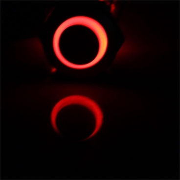 12mm Red Green Blue LED Light High Head Push Button Switch
