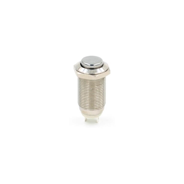 12mm Self-locking Latching Stainless Steel Metal Push Button Switch High Flush 2A 36VDC
