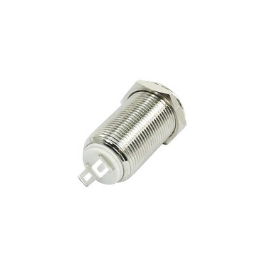 12mm Self-locking Latching Stainless Steel Metal Push Button Switch High Flush 2A 36VDC