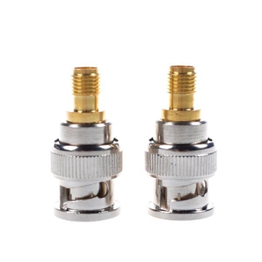 BNC Male to SMA Female Plug Coax Adapter