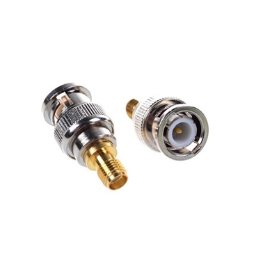 BNC Male to SMA Female Plug Coax Adapter