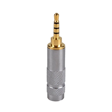 2.5mm 4 pole Male Repair Headphone Jack Solder Adapter