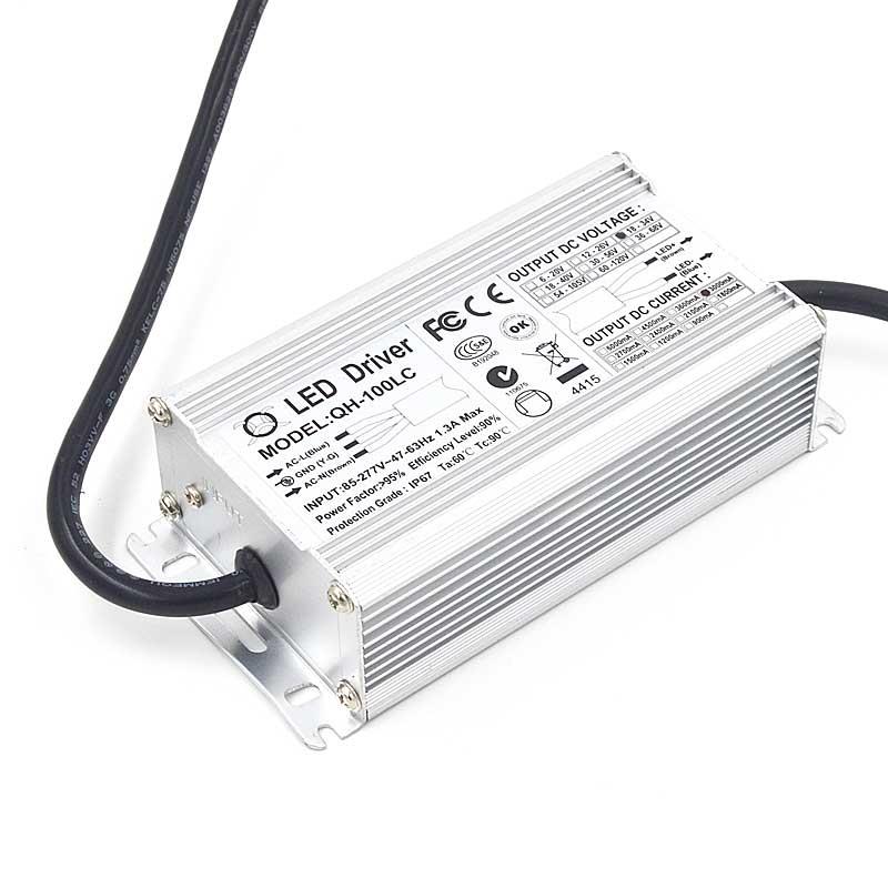 100W 3000mA Waterproof Constant Current LED Driver