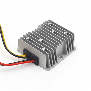 120W Waterproof DC-DC Converter for Car Truck Vehicle, DC 24V Step-Down to DC 12V 10A